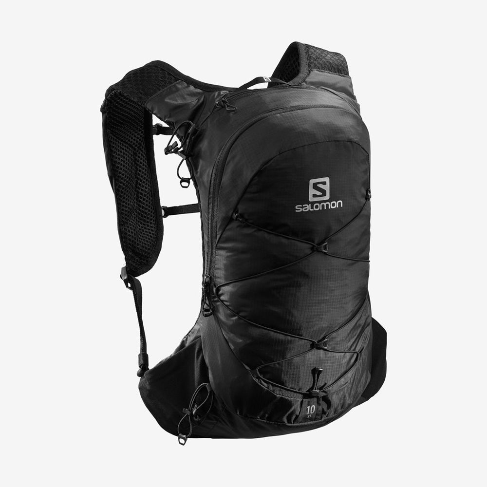 Salomon XT 10 Mochila Trail Running Hombre - Negras - Colombia (24680-DOQB)